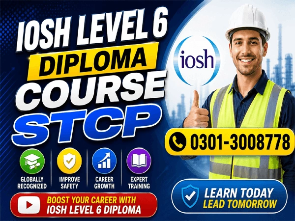 IDIPOSH Level 6 course Rawalpindi Islamabad STCP