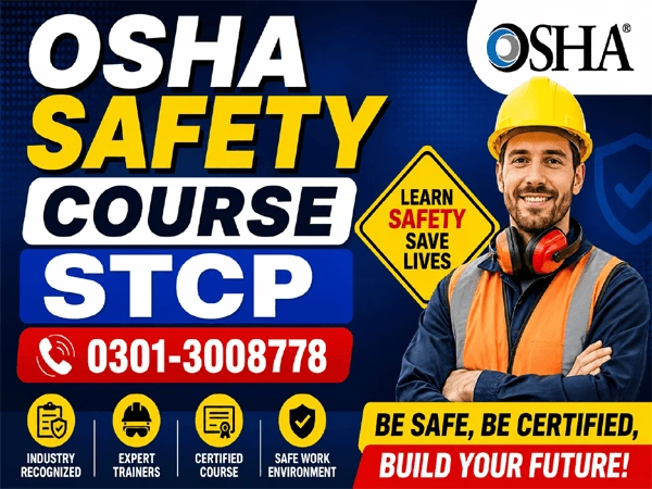 OSHA 30 Hour safety course Pakistan